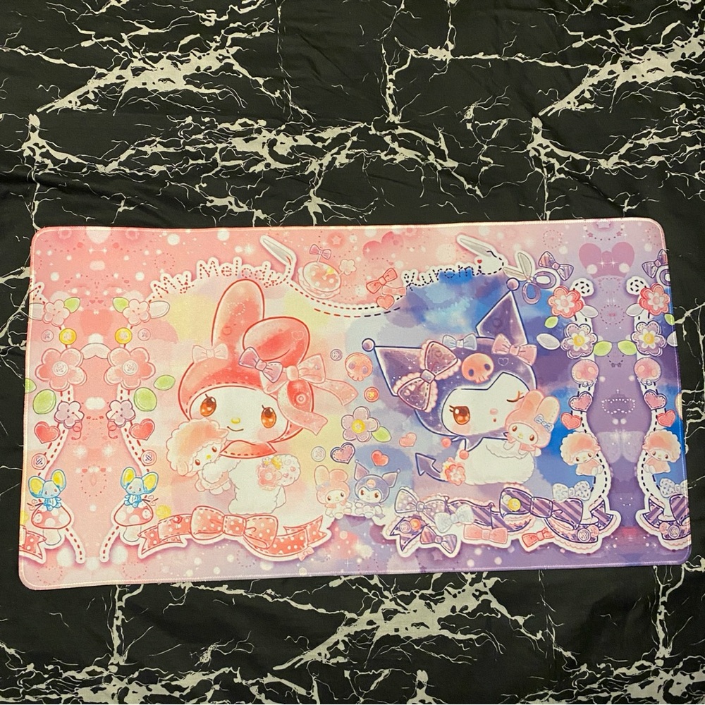 BIG SALE 🎀 Sanrio My Melody & Kuromi Computer Desk Game Mat Mousepad